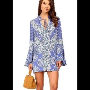 Free People Magic Mystery Sky Tunic Dress.